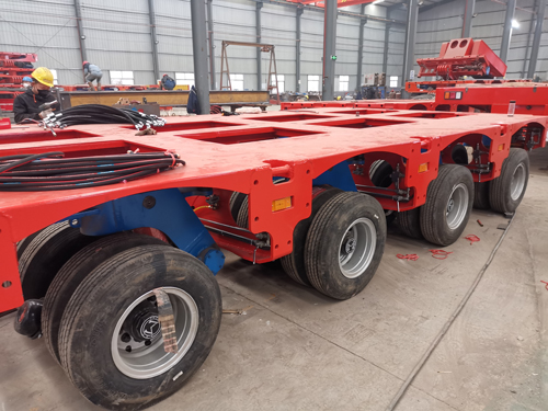 4X8 Axle Modular trailer