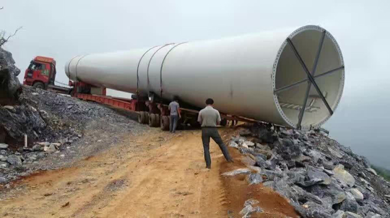 Wind Turbine Blade Trailer