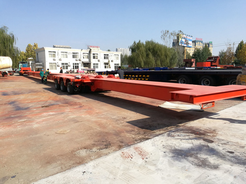 low loader trailer