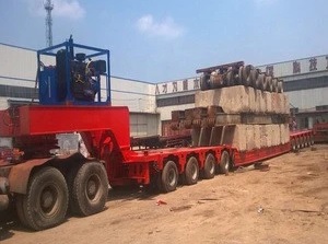 multi axle modular trailer