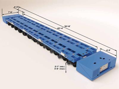 Self Propelled Modular Trailer