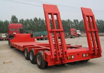 low loader trailer
