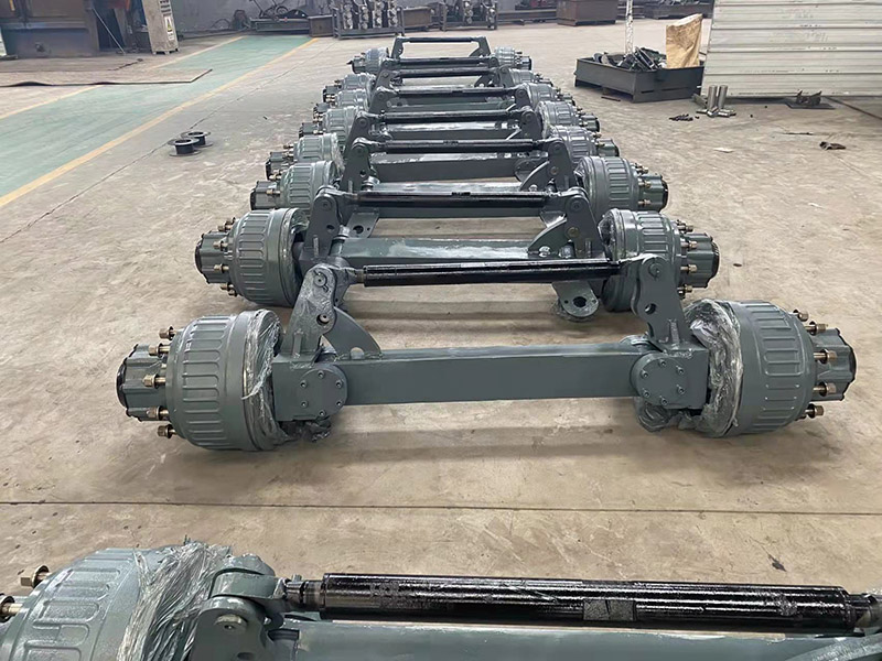 Hydraulic Axle Trailer Hydraulic Axle Trailer