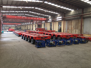 Hydraulic Multi Axle Modular Heavy Duty Semi Trailer Hydraulic Multi Axle Modular Heavy Duty Semi Trailer