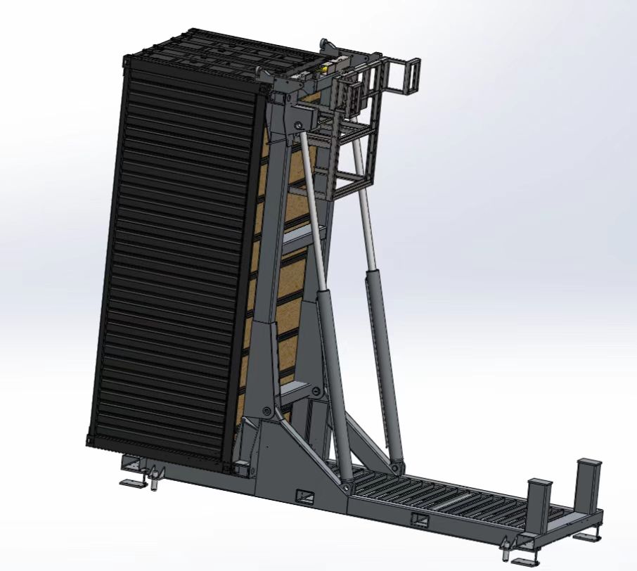 Container turner   Container turner